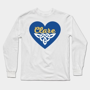 Clare, Celtic Irish Long Sleeve T-Shirt